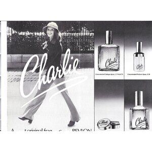 Vintage Charlie Perfum Revlon Ad Print 1970s Magazine Advertisement